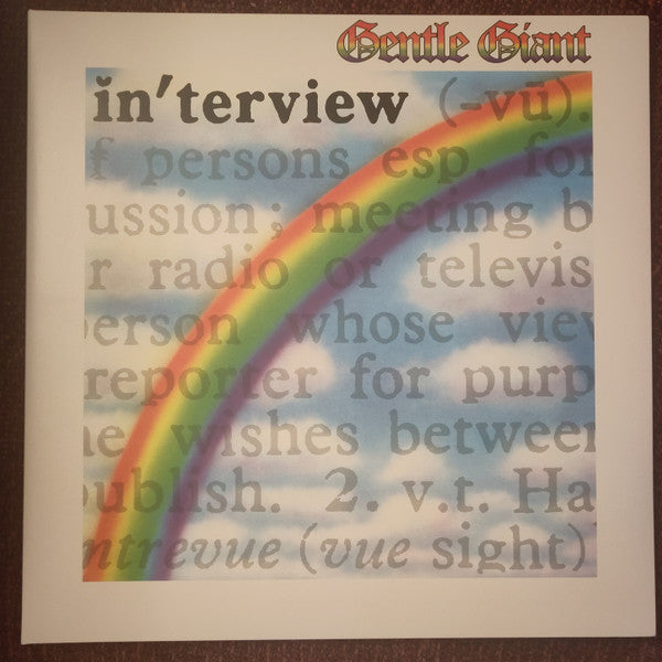 Gentle Giant ~ In'terview (Vinyl) - Djungel & Jazz