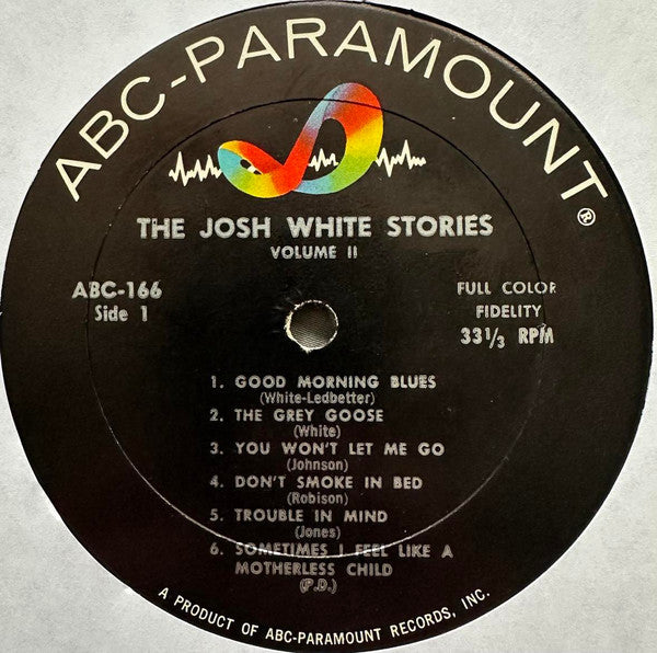 Josh White ~ The Josh White Stories Volume II (Vinyl) - Djungel & Jazz