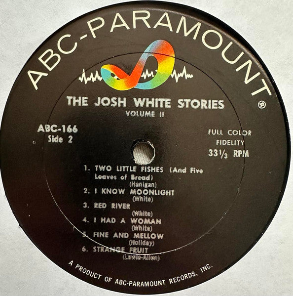 Josh White ~ The Josh White Stories Volume II (Vinyl) - Djungel & Jazz