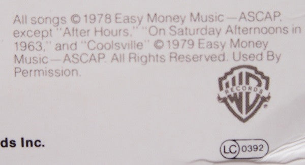 Rickie Lee Jones ~ Rickie Lee Jones (Vinyl) - Djungel & Jazz