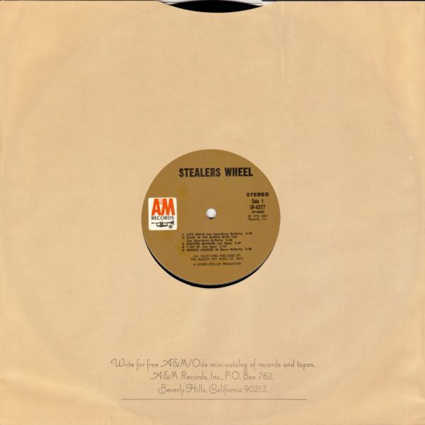 Stealers Wheel ~ Stealers Wheel (Vinyl) - Djungel & Jazz