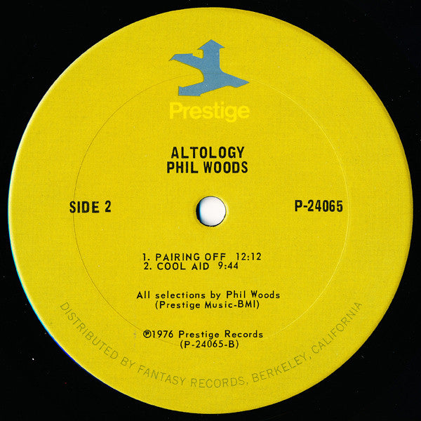 Phil Woods ~ Altology (Vinyl) - Djungel & Jazz