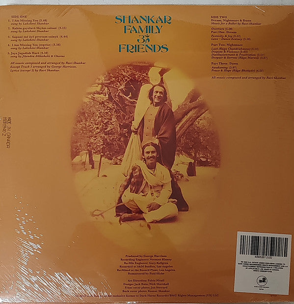 Shankar Family & Friends ~ Shankar Family & Friends (Vinyl) - Djungel & Jazz