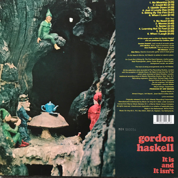 Gordon Haskell ~ It Is And It Isn't (Vinyl) - Djungel & Jazz