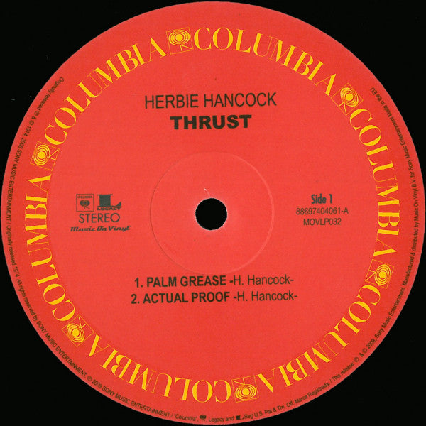 Herbie Hancock ~ Thrust (Vinyl) - Djungel & Jazz