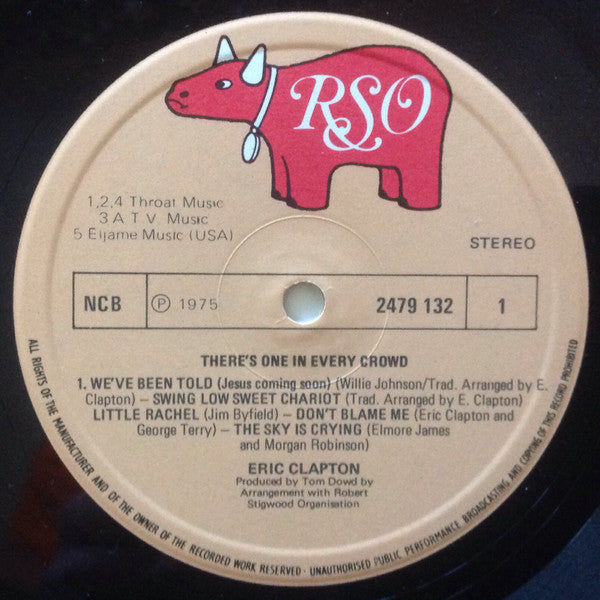 Eric Clapton ~ There's One In Every Crowd (Vinyl) - Djungel & Jazz