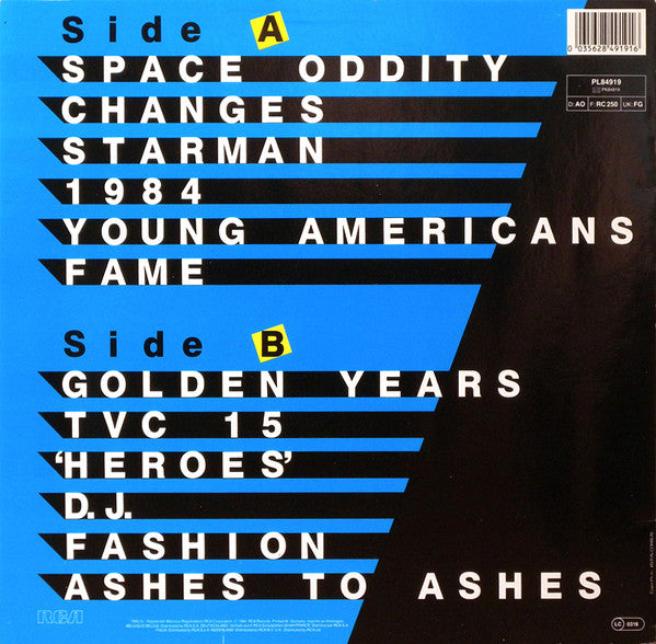 David Bowie ~ Fame And Fashion (David Bowie's All Time Greatest Hits) (Vinyl) - Djungel & Jazz