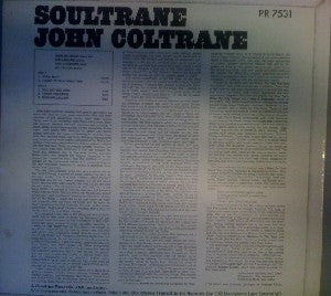 John Coltrane ~ Soultrane (Vinyl) - Djungel & Jazz