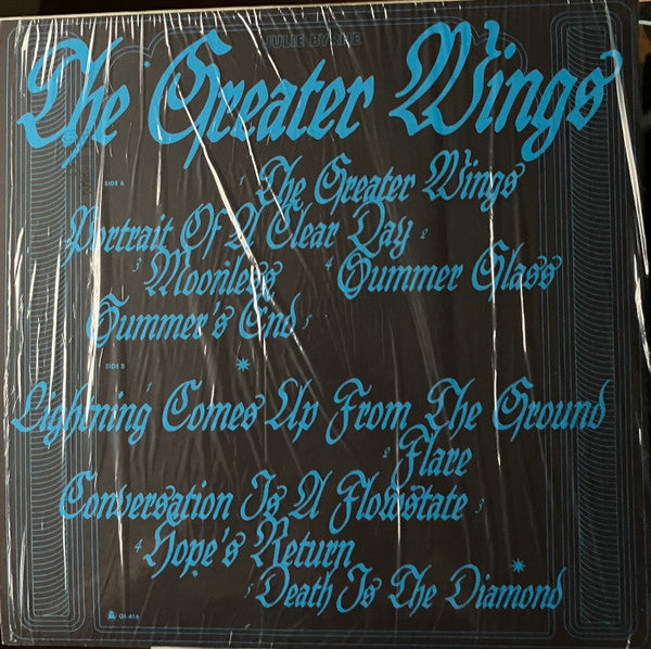Julie Byrne : The Greater Wings (LP, Album)