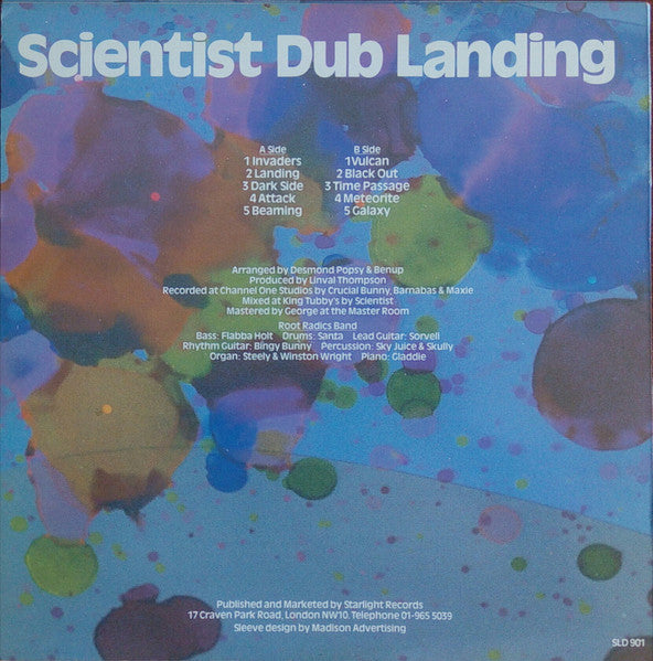 Scientist : Dub Landing (LP, Red)