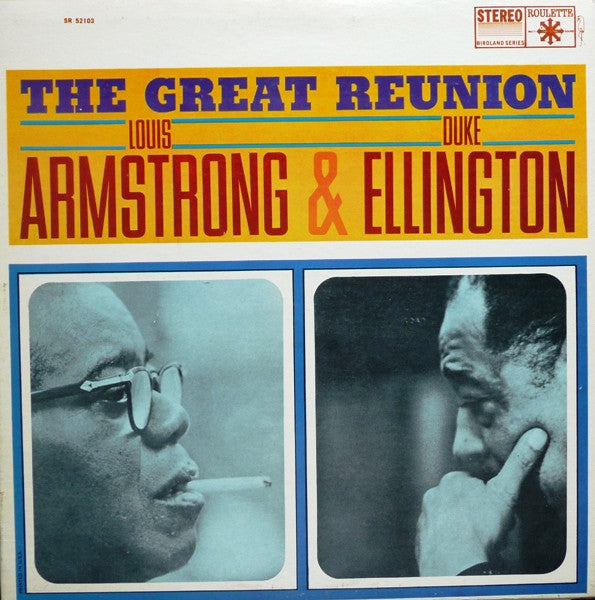 Louis Armstrong & Duke Ellington ~ The Great Reunion (Vinyl) - Djungel & Jazz