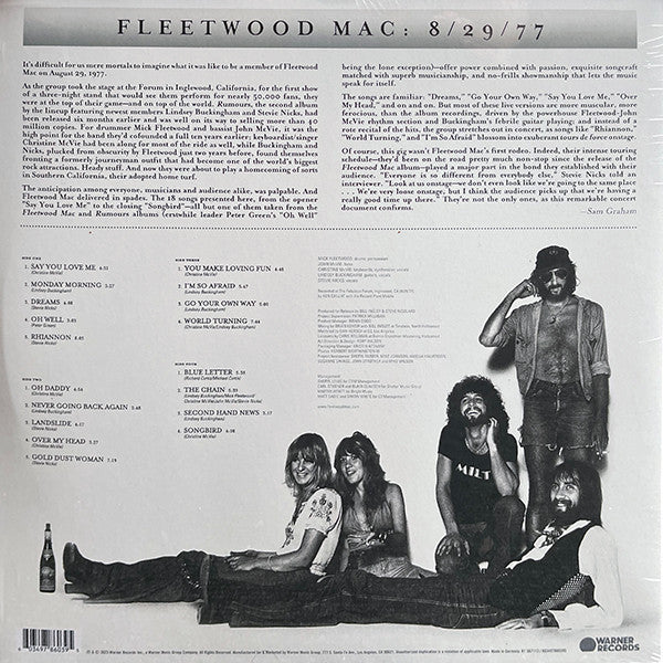 Fleetwood Mac ~ Rumours Live (Vinyl) - Djungel & Jazz