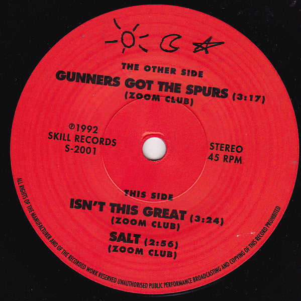 Zoom Club  ~ Gunners Got The Spurs (Vinyl) - Djungel & Jazz