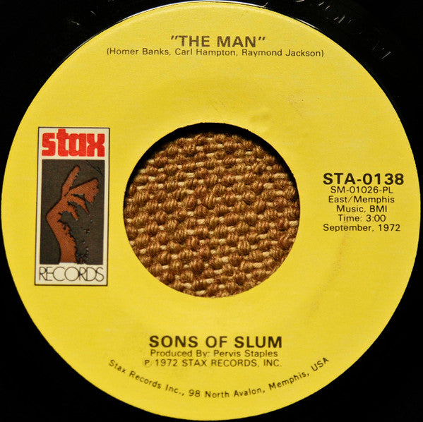 Sons Of Slum : The Man / What Goes Around (Must Come Around) (7")