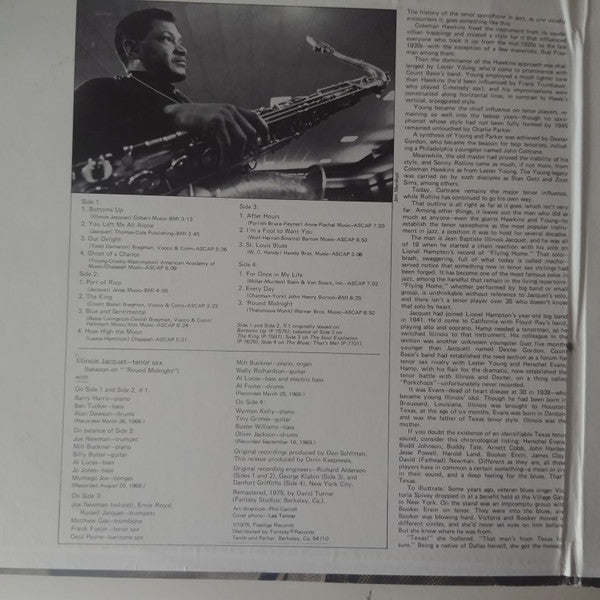 Illinois Jacquet ~ How High The Moon (Vinyl) - Djungel & Jazz