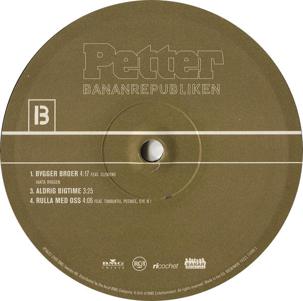 Petter ~ Bananrepubliken (Vinyl) - Djungel & Jazz