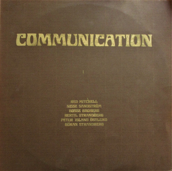 Communication  ~ Communication (Vinyl) - Djungel & Jazz