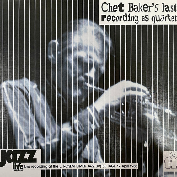 Chet Baker ~ Chet Baker's Last Recording As Quartet (Vinyl) - Djungel & Jazz