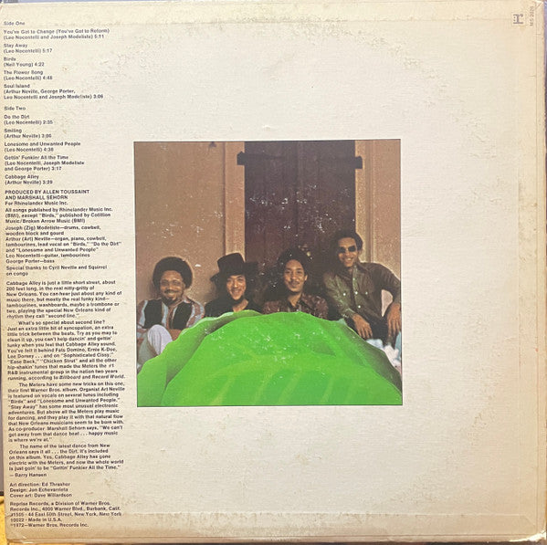 The Meters ~ Cabbage Alley (Vinyl) - Djungel & Jazz