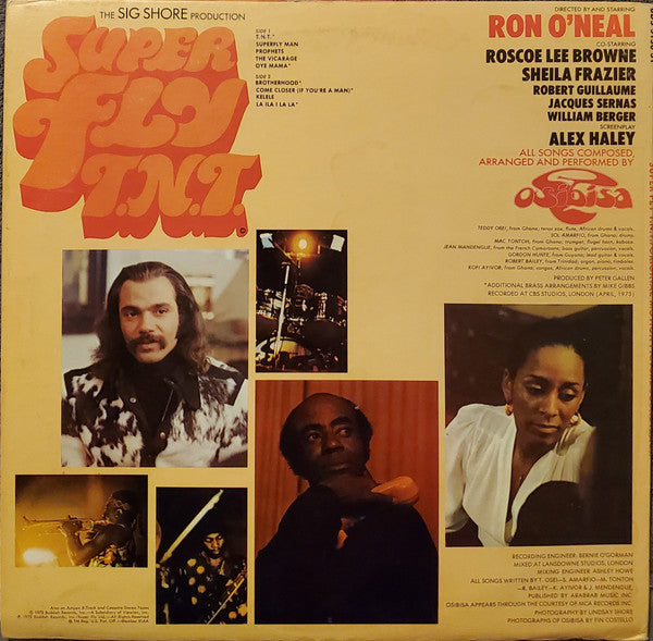 Osibisa ~ Super Fly T.N.T (Original Motion Picture Soundtrack) (Vinyl) - Djungel & Jazz