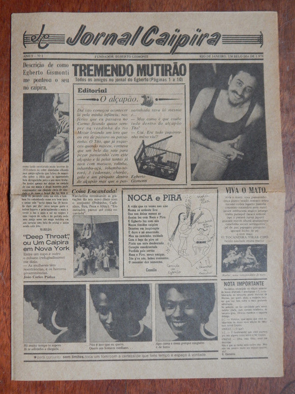 Egberto Gismonti : Nó Caipira (LP, Album)