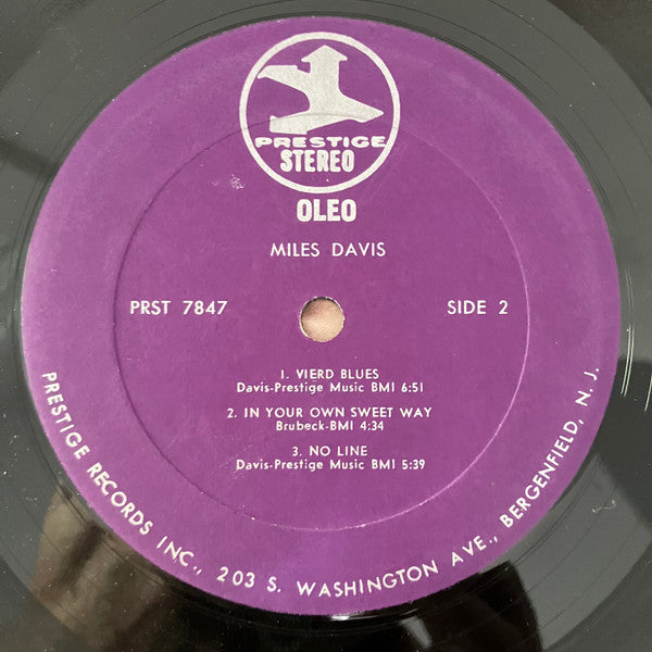 Miles Davis ~ Oleo (Vinyl) - Djungel & Jazz