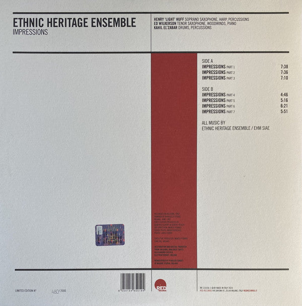 Ethnic Heritage Ensemble ~ Impressions (Vinyl) - Djungel & Jazz