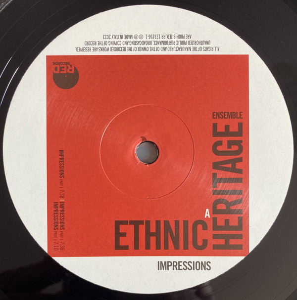 Ethnic Heritage Ensemble ~ Impressions (Vinyl) - Djungel & Jazz