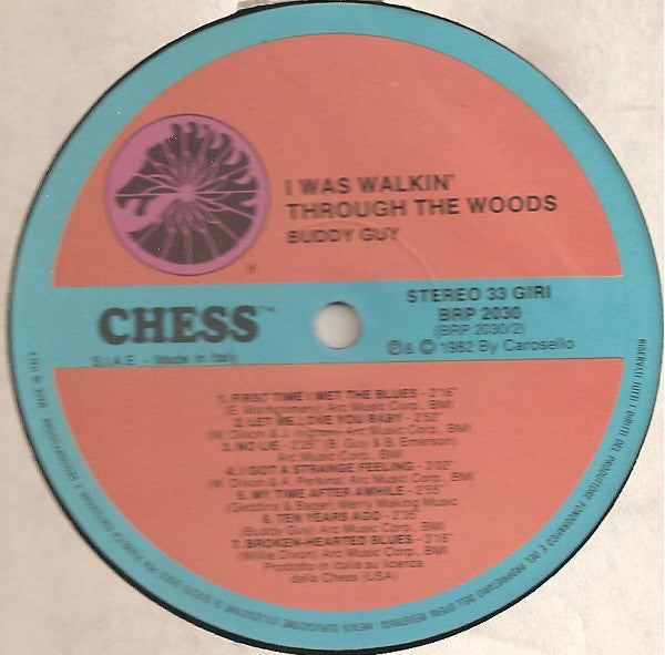 Buddy Guy : I Was Walking Through The Woods (LP, Comp, RE)