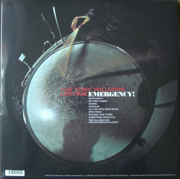 The Tony Williams Lifetime ~ Emergency! (Vinyl) - Djungel & Jazz