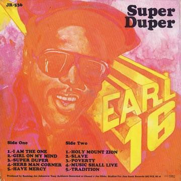 Earl Sixteen ~ Super Duper (Vinyl) - Djungel & Jazz