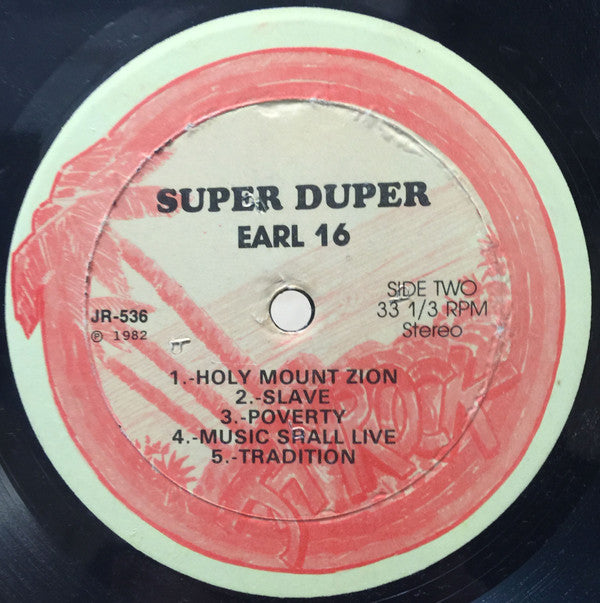 Earl Sixteen ~ Super Duper (Vinyl) - Djungel & Jazz