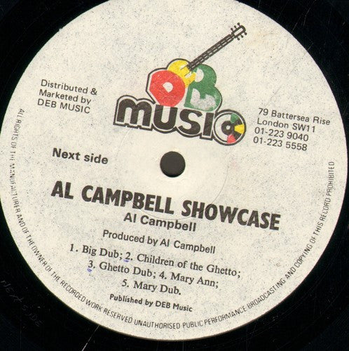 Al Campbell : Showcase (LP)
