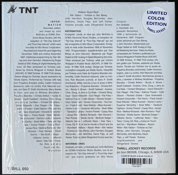 Tortoise ~ TNT (Vinyl) - Djungel & Jazz