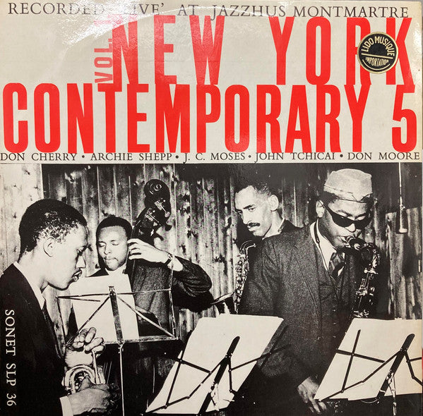 The New York Contemporary Five ~ Vol. 1. (Vinyl) - Djungel & Jazz