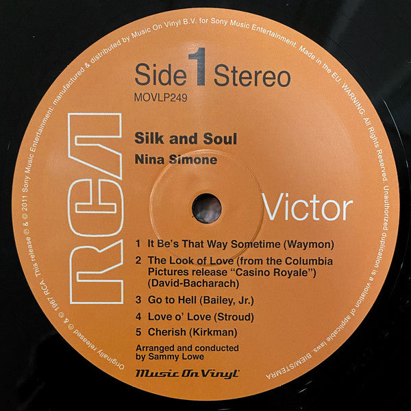 Nina Simone ~ Silk & Soul (Vinyl) - Djungel & Jazz