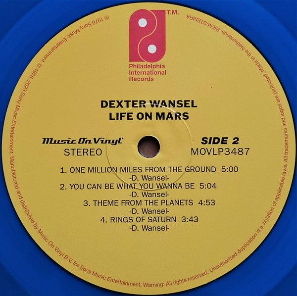 Dexter Wansel ~ Life On Mars (Vinyl) - Djungel & Jazz