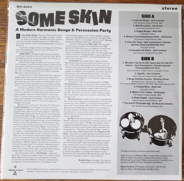 Various ~ Some Skin: A Modern Harmonic Bongo & Percussion Party (Vinyl) - Djungel & Jazz