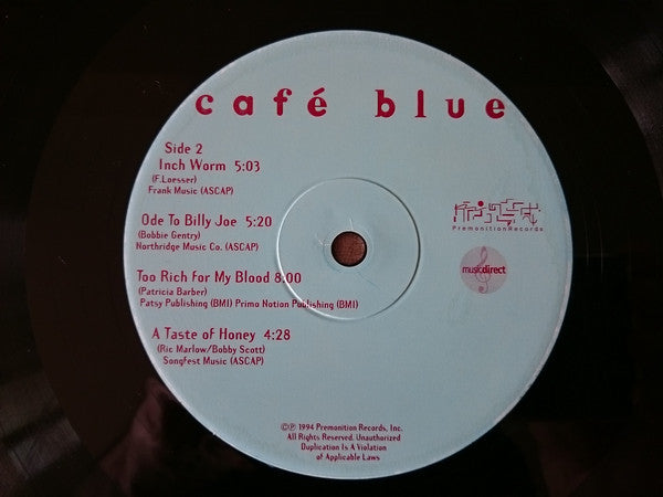 Patricia Barber ~ Cafe Blue (Vinyl) - Djungel & Jazz