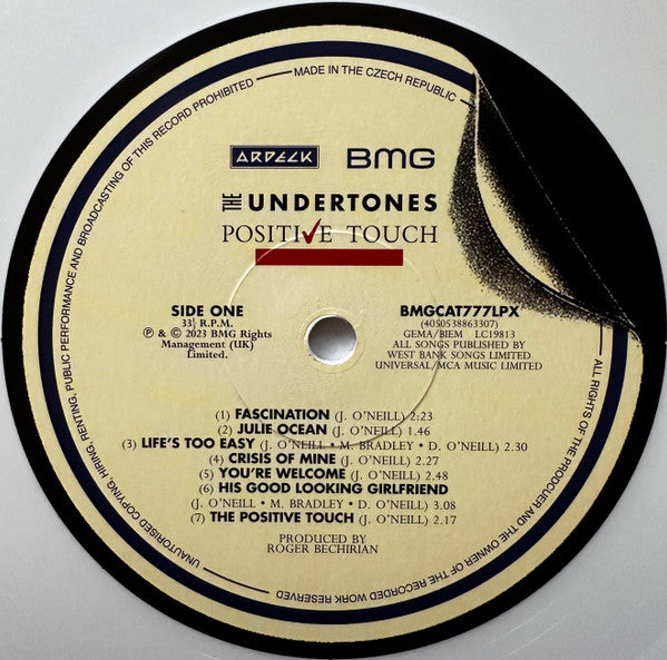 The Undertones ~ Positive Touch (Vinyl) - Djungel & Jazz