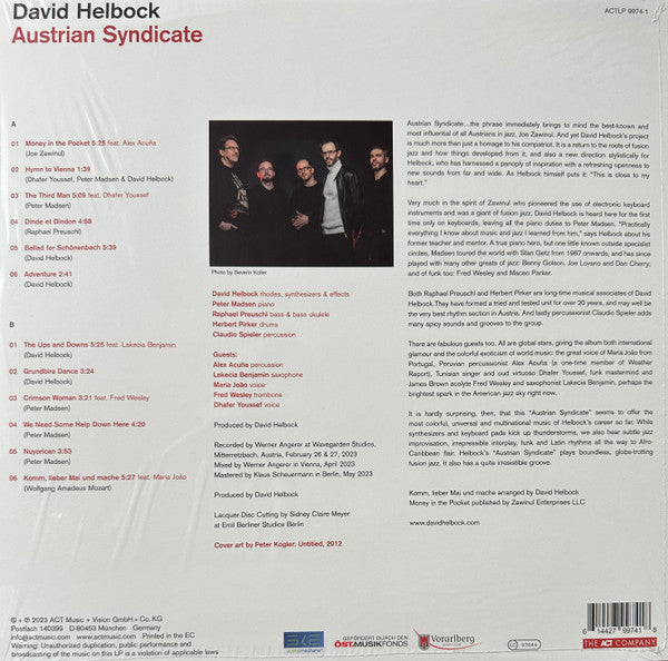 David Helbock ~ Austrian Syndicate (Vinyl) - Djungel & Jazz