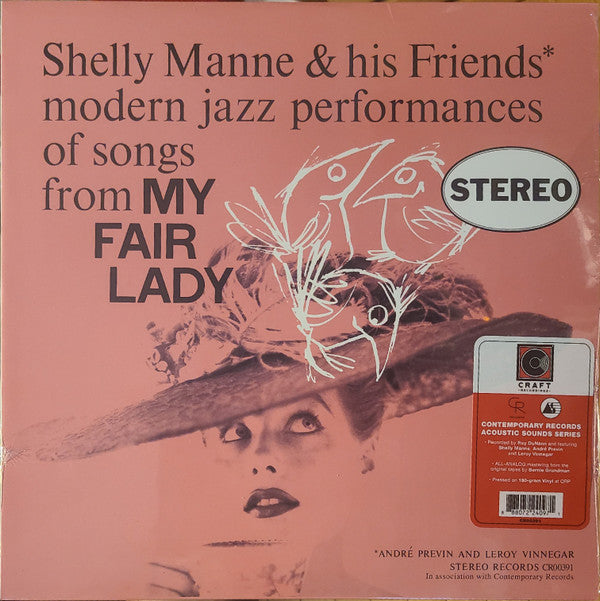 Shelly Manne & His Friends : Modern Jazz Performances Of Songs From My Fair Lady (LP, Album, RE, 180)