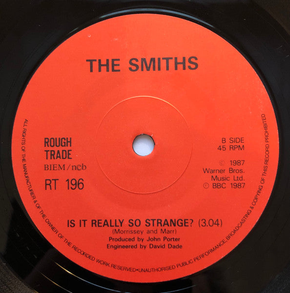 The Smiths ~ Sheila Take A Bow (Vinyl) - Djungel & Jazz