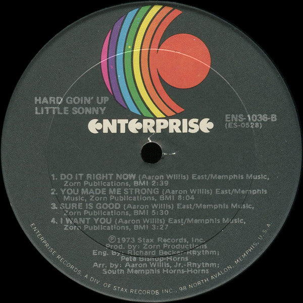 Little Sonny ~ Hard Goin' Up (Vinyl) - Djungel & Jazz
