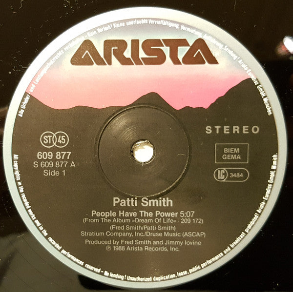 Patti Smith ~ People Have The Power (Vinyl) - Djungel & Jazz