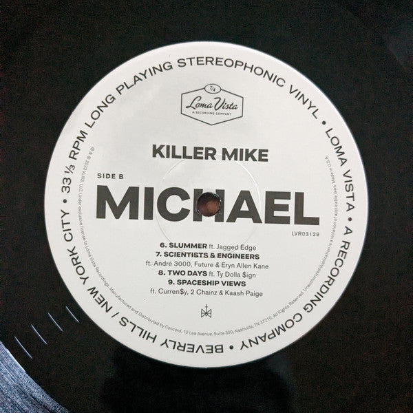 Killer Mike : Michael (2xLP, Album)