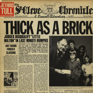 Jethro Tull : Thick As A Brick (LP, Album)