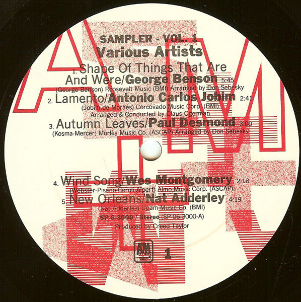 Various ~ Audio Master Plus Series Sampler Vol. 1 (Vinyl) - Djungel & Jazz