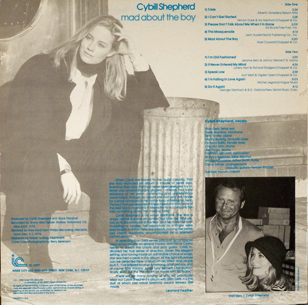 Cybill Shepherd ~ Mad About The Boy (Vinyl) - Djungel & Jazz