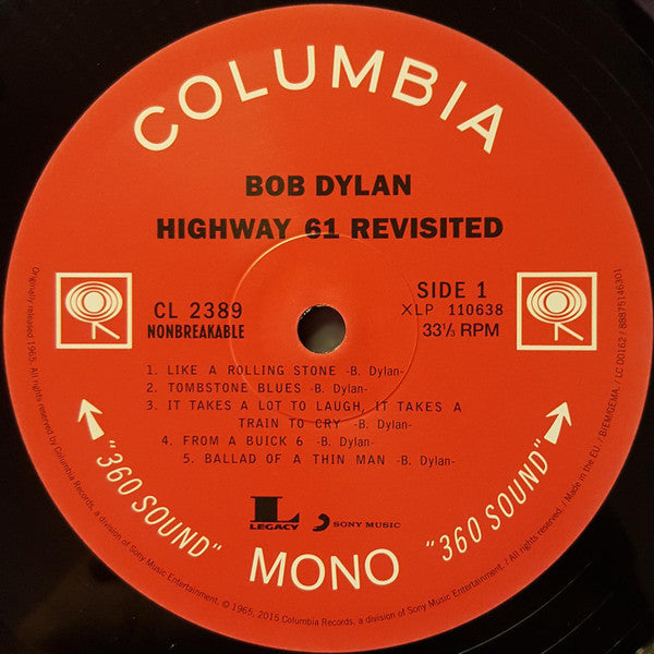 Bob Dylan ~ Highway 61 Revisited (Vinyl) - Djungel & Jazz